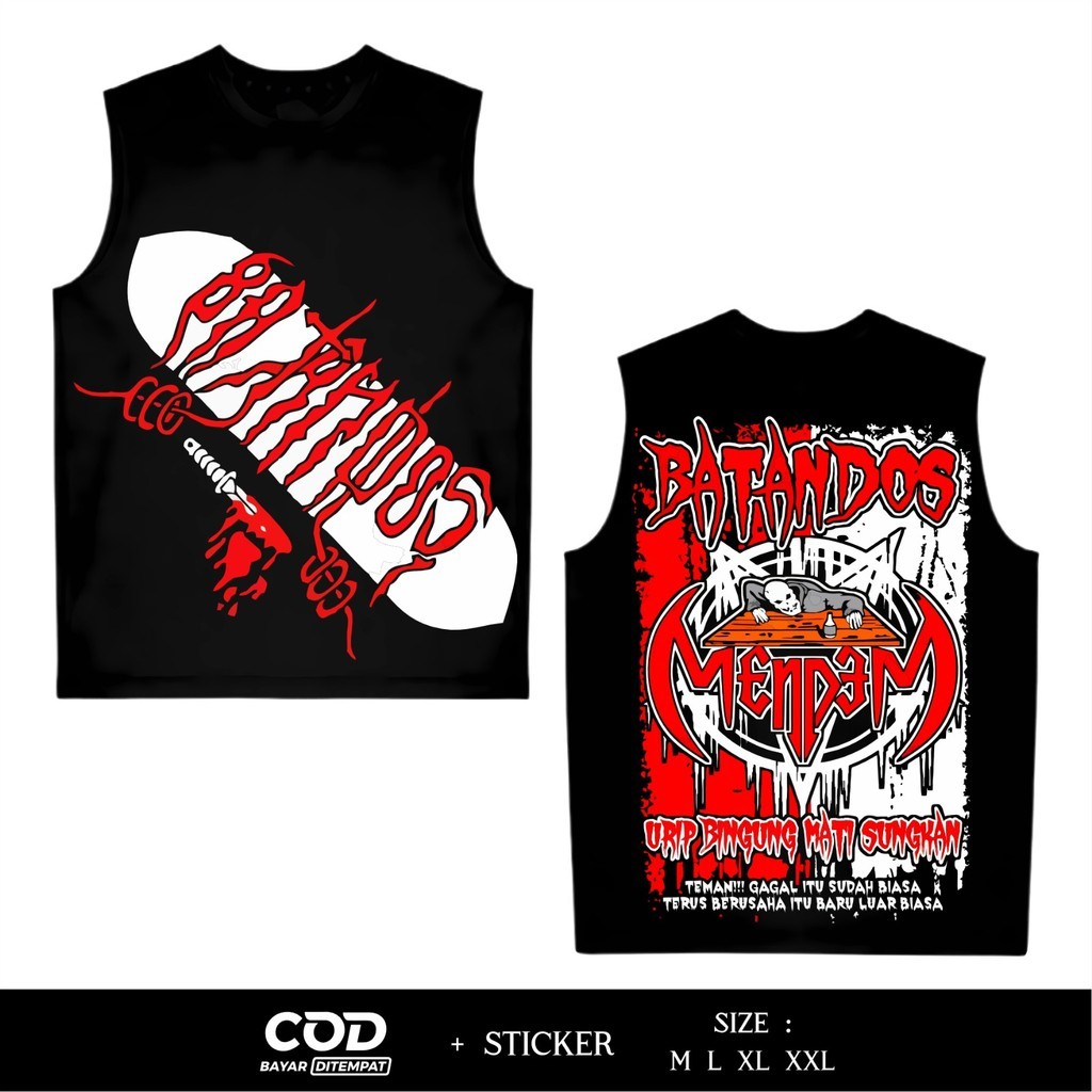 BATANDOS MENDEM NEUTRAL SINGLET เสื้อยืด ใหม่ล่าสุด NEUTRAL SINGLET - GANK NEUTRAL SINGLET - SIMPLE 