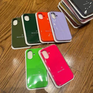 💥รุ่นใหม่💥Case ไอโฟน 15/16 Pro max เคส สีพื้น กำมะหยี่ for ไอโฟน iPhone 16 16Pro 16Promax 16Plus 15Pro 15Promax 024