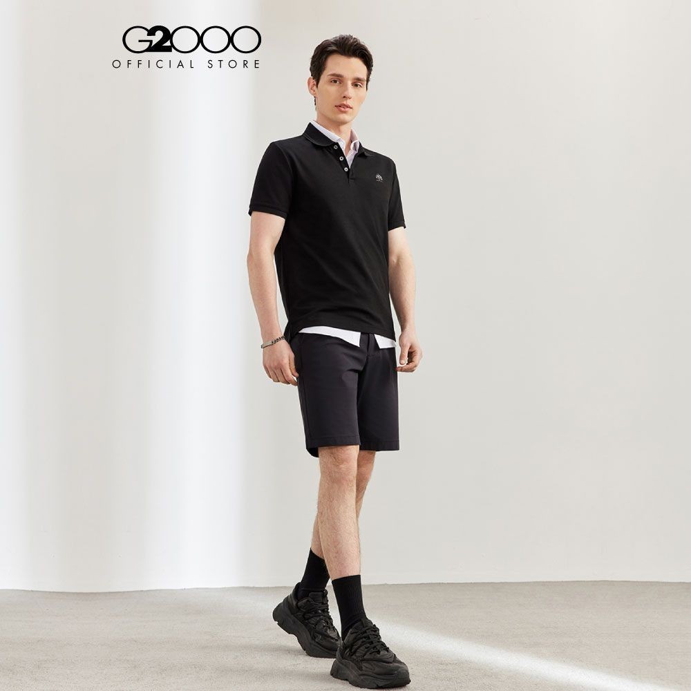 G2000 เสื้อโปโลสำหรับผู้ชาย ทรง Smart Fit รุ่น 4114188299 BLACK