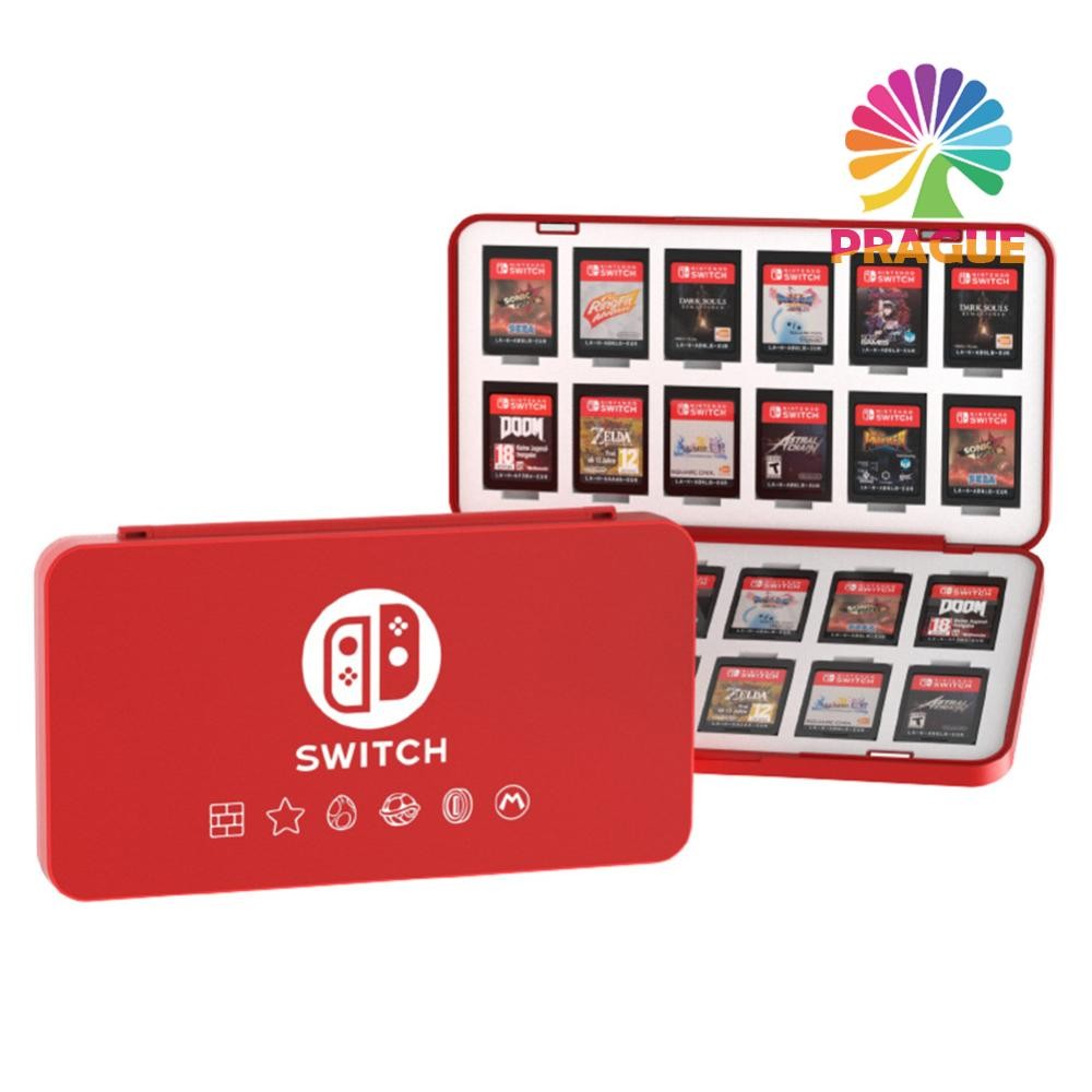 24 in 1 Game Case 24 Game Card Storage for NS Switch/Switch OLED/Switch Lite [prague.th]