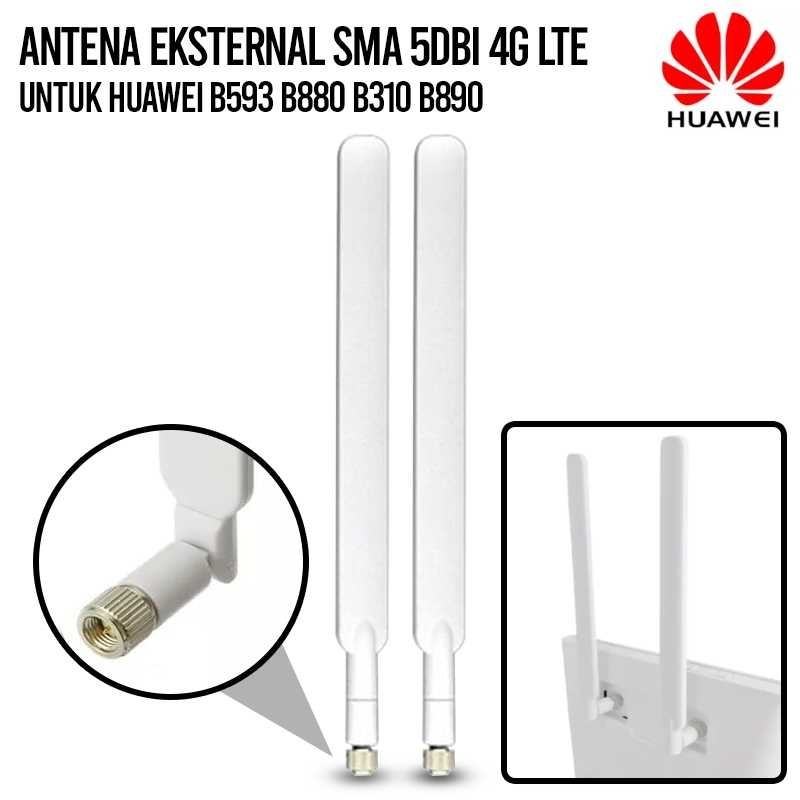 02 - เสาอากาศภายนอก Huawei SMA 5dBi 4G LTE สําหรับ Huawei B593 B880 B310 B890