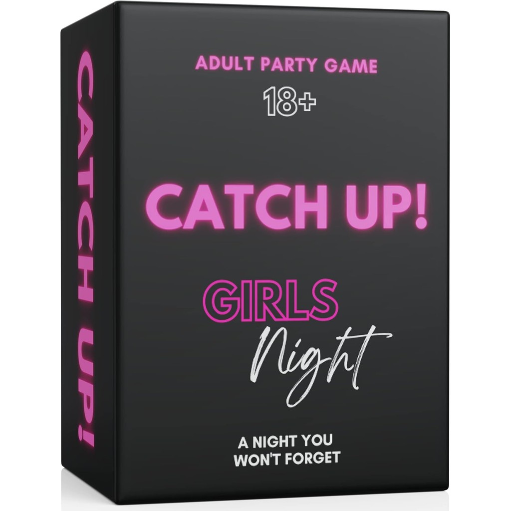 จับขึ้น! Girls Night 18+ เกมปาร์ตี้ | สตาร์ทสนทนาความก้าวหน้าของความคิดรสเผ็ดสําหรับคืนสาวสนุกสละโสดและงานเลี้ยงวันเกิด