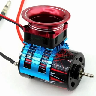 540 550 3674 36 มม.มอเตอร์ระบายความร้อน + พัดลมระบายความร้อน + Air Channe สําหรับ Traxxas fit Axial SCX10 WLtoys TAMIYA HSP 1/10 RC รถเรือ