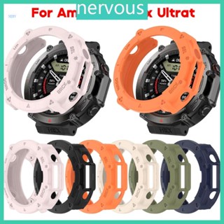 Nerv เคสซิลิโคนกันชนหน้าจอ สําหรับ AmazfitT RexUltra Watch Cover