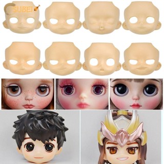 Sukaa หัวตุ๊กตา แบบเปลี่ยน อุปกรณ์เสริม สําหรับโมเดล OB11 YMY Blythe Face