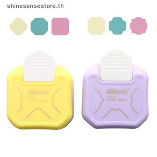 Shine 3-In-1 เครื่องตัดมุม ทรงกลม ขนาดเล็ก สําหรับกระดาษการ์ด รูปภาพ TH