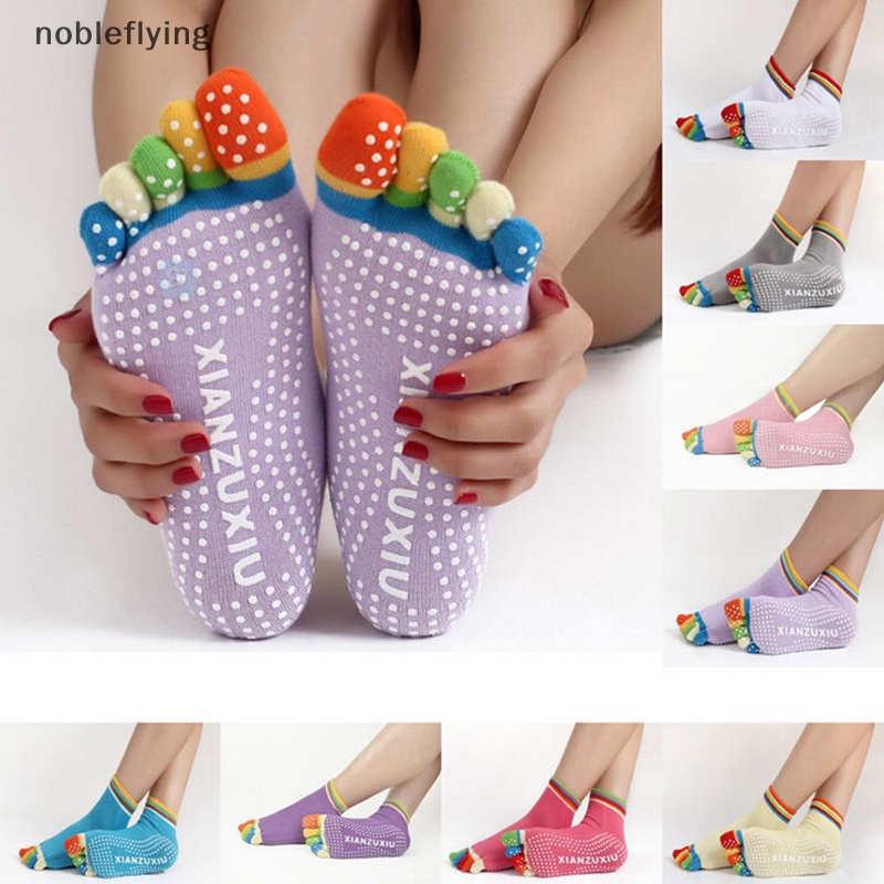 #ถุงเท้าโยคะ #ถุงเท้าโยคะกันลื่น #ถุงเท้าผ้าฝ้าย #ถุงเท้าข้อเท้า #สีสัน