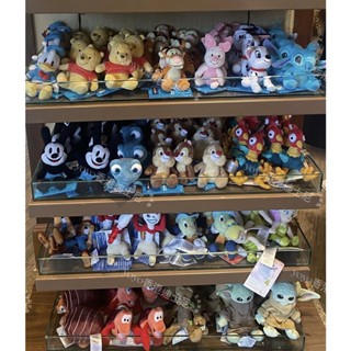 Disney Store Ratatouille stitch Groot Dale PASCAL กระเป๋าสะพายไหล่ ผ้ากํามะหยี่ขนนิ่ม ของเล่นสําหรับเด็ก