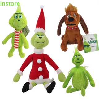 Instore ตุ๊กตาอนิเมะ How Grinch Stole ขนาด 18-40 ซม. ของขวัญคริสต์มาส สําหรับเด็ก