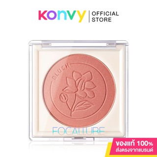 FOCALLURE FA235 Perfection Velvet Blush 3.7g #601 บลัชออน เม็ดสีคมชัด นุ่มและเรียบเนียน.