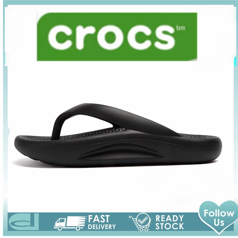 รองเท้าแตะผู้ชายรองเท้าแตะชายหาดรองเท้าแตะชายหาดผู้ชาย * Crocs_Slides man flip fitflop ผู้ชายขนาดใหญ่ 45 46 รองเท้า