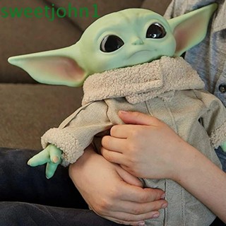 Sweetjohn โมเดลฟิกเกอร์ PVC Yoda ขนาด 27 ซม. ของเล่นสําหรับเด็ก