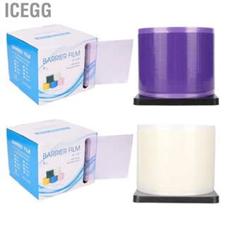 Icegg 1200 Sheets 4x6in Perforated Barrier Film Disposable Protective PE For D