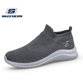 【พร้อมส่ง】ใหม่ Skechers_ รองเท้าผ้าใบลําลอง ข้อสูง ผ้าตาข่าย ระบายอากาศ เหมาะกับการวิ่ง สําหรับผู้ชาย