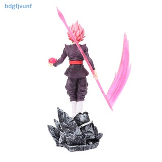 Bdgf โมเดลฟิกเกอร์ PVC รูปปั้นอนิเมะ Dragon Ball Rose Goku Super Saiyan Zamasu พร้อมไฟ LED สําหรับตกแต่งห้อง