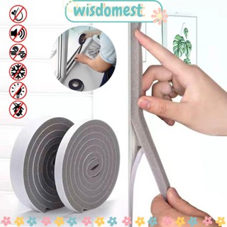 WISDOMEST เทปฉนวนกันความร้อน มีกาวในตัว กันฝุ่น สําหรับติดประตู หน้าต่าง 2 เมตร ต่อม้วน