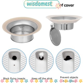 WISDOMEST จุกปิดท่อระบายน้ํา ดับกลิ่นห้องน้ํา ป้องกันการไหลย้อนกลับ
