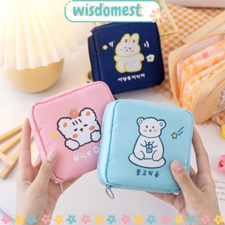 Wisdomest กระเป๋าเก็บผ้าขนหนู ลายการ์ตูน สําหรับบ้าน