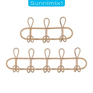 [Sunnimix1] ชั้นวางของหวายสานด้วยมือ สําหรับฟาร์มเฮาส์ ห้องนอน ห้องนั่งเล่น