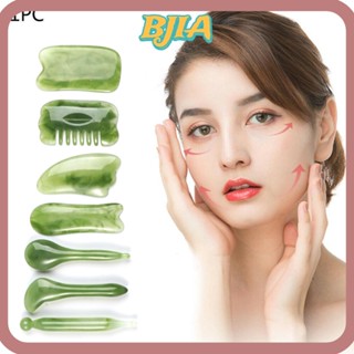 Bja เครื่องมือนวดหน้า เรซิ่นธรรมชาติ แบบพกพา หลายรูปร่าง ผสมเพื่อสุขภาพ