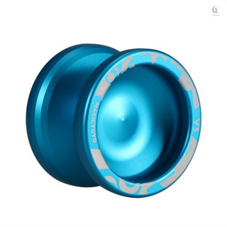 Magic Yoyo V3 เครื่องกลึงโยโย่ CNC อลูมิเนียม ความเร็วสูง พร้อมสายสปินนิ่ง ตอบสนองเร็ว สีฟ้า สําหรับเด็กผู้ชาย และเด็กผู้หญิง