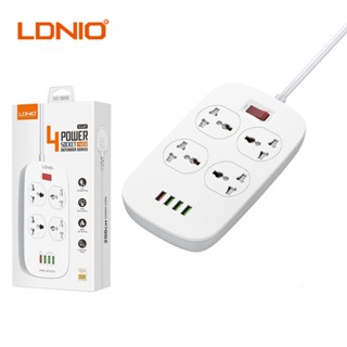 ปลั๊กไป ปลั๊กชาร์จ ของแท้100% LDNIO SC4407 4 Power Socket+4 USB 2500W สายยาว 2เมตร รับประกัน Universal Plugใช้ได้ทั่วโลก