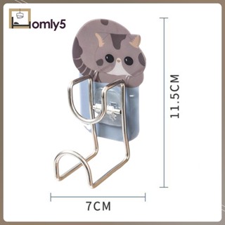 [Homyl5] ตะขอแขวนกุญแจ สเตนเลส กันน้ํา สําหรับตกแต่ง