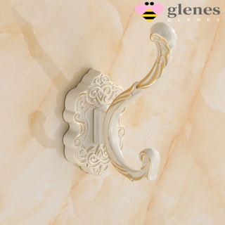 Glenes ตะขอแขวนผ้าขนหนู อลูมิเนียม สีบรอนซ์ สไตล์โบราณ สีดํา ขาว สําหรับติดผนังห้องครัว