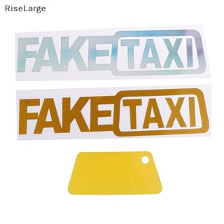 [RiseLarge] ใหม่ สติกเกอร์ JDM ติดกันชนกระจกหน้ารถยนต์ แบบสากล Nep TAXI