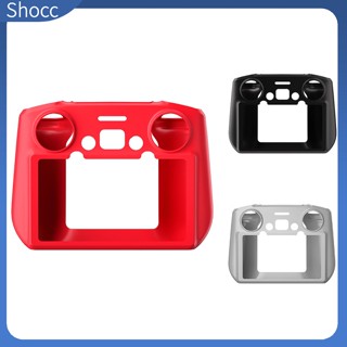 Shocc เคสซิลิโคน ป้องกันฝุ่น พร้อมรีโมตคอนโทรลหน้าจอ สําหรับ Dji Mini 3 Pro