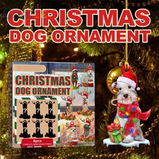 ⭐NEW ⭐Durable Pendant Christmas Dog Blind Box (As Pictures Show) 10cm (Approx.)