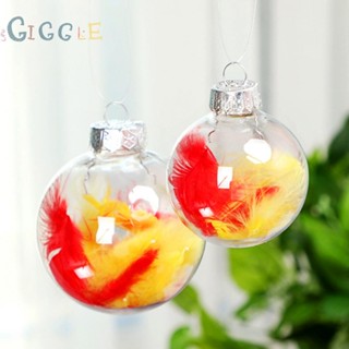 ⭐NEW ⭐Plastic Christmas Balls 5pcs 6cm Balls Christmas Christmas Balls Clear Ornaments