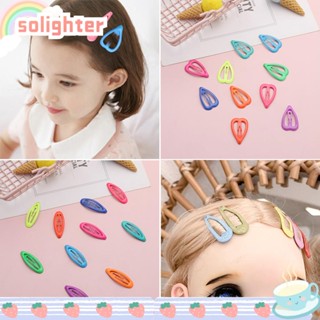 Solighter 10 ชิ้น ตุ๊กตา หัวคลิป น่ารัก อุปกรณ์เสริมเจ้าหญิง ของเล่นเด็ก Headwear