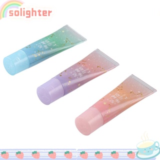 Solighter เทปลบคําผิด กระดาษสีฟ้า สีม่วง เทปลบคําผิด บ้าน สีชมพู PET แห้งเร็ว สํานักงาน