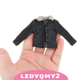 [Lzdyqmy2] เสื้อแจ็กเก็ตแขนยาว สเกล 1/12 สเกล 1/12 สําหรับฟิกเกอร์ทหาร 6 นิ้ว