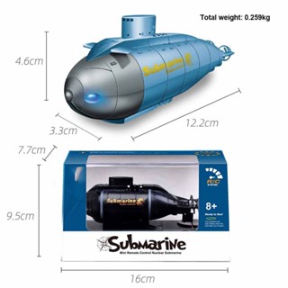 Six-channel Wireless Mini Remote Control Boat Submarine Model Toy