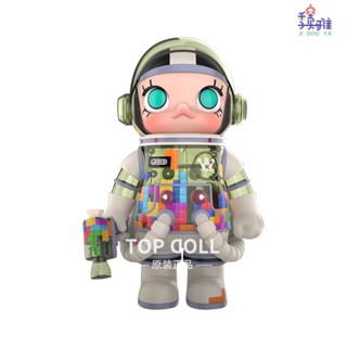 [พร้อมส่ง] Bubble POP Mart SPACE MOLLY TETRISTM Tetris 400% แบรนด์ใหม่ 400% ZXVK