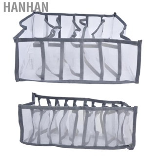 Hanhan Underwear Socks Storage Box Hygienic Foldable for Bras Panties