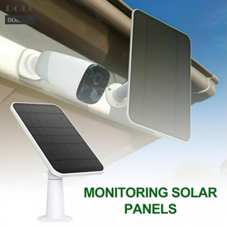 ⭐NEW ⭐Solar Panel 360° Safety Wall Bracket Monocrystalline Silicon USB-C Connector