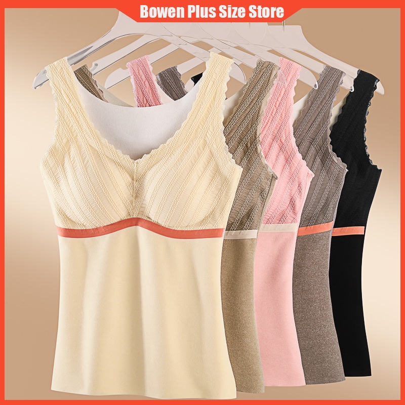 BowenL-4XL สําหรับ 40-95kgPlus ขนาดความร้อนเสื้อกั๊กฤดูใบไม้ร่วงและฤดูหนาว Double-Sided De Velvet Ba