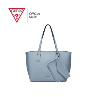 GUESS กระเป๋าสะพายผู้หญิง รุ่น SF860623 MERRICK CARRYALL สีฟ้า