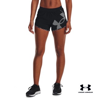 Under Armour UA Womens Fly-By 2.0 Logo Graphic Shorts อันเดอร์ อาร์เมอร์ กางเกงออกกำลังกายสำหรับผู้หญิง