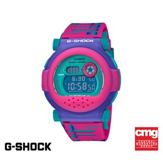 CASIO นาฬิกาข้อมือผู้ชาย G-SHOCK YOUTH รุ่น G-B001RG-4DR วัสดุเรซิ่น สีชมพู