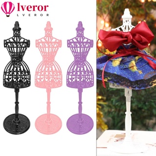 Lveror หุ่นโชว์เสื้อผ้า หลายสี ทนทาน สําหรับตกแต่งบ้านตุ๊กตา DIY