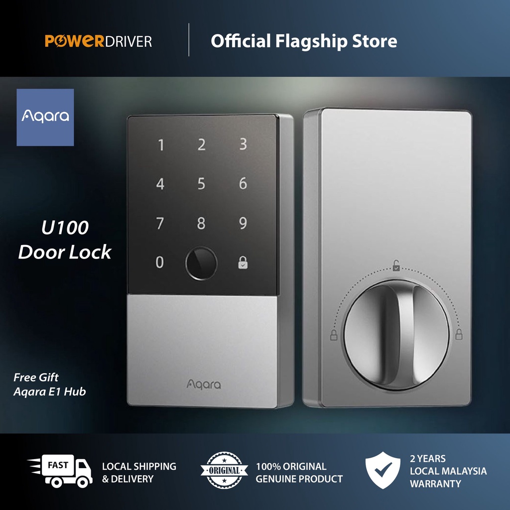 Aqara U100 Smart Lock (Apple Home Google Home)