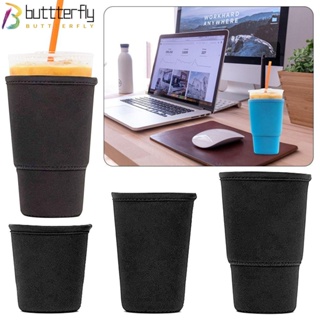 Buttterfly ฝาครอบขวดน้ํา ฉนวนกันความร้อน แบบพกพา อุปกรณ์เสริม สําหรับเล่นกีฬา ตั้งแคมป์ กลางแจ้ง 3 ชิ้น