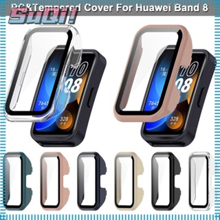 Suqi เคส PC ป้องกัน สําหรับ Huawei Band 8