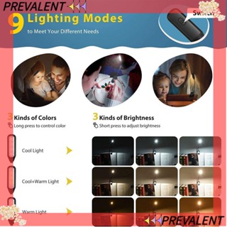 Preva ไฟหนังสือ LED แบบคลิปหนีบ ชาร์จไฟได้