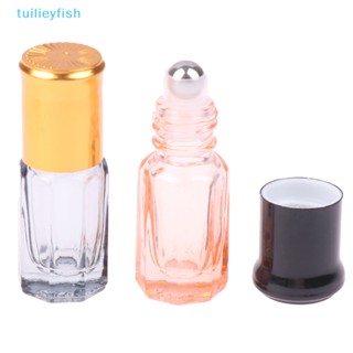 【tuilieyfish】ขวดแก้วเปล่า แบบม้วน ขนาดเล็ก 3 มล. 3 ชิ้น【IH】