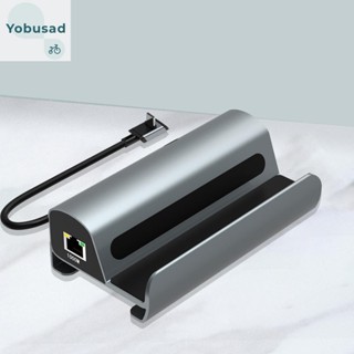 [Yobusad.th] 6 in 1 ฮับเกมคอนโซล HDMI 4K RJ45 PD60W USB3.0 สําหรับ Steam Deck